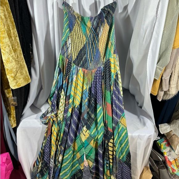 Free People Multicolor Geometric Maxi Dress - Picture 4 of 8